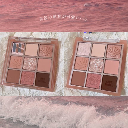 マイフェイブムードアイパレット 9カラー/HOLIKA HOLIKA/アイシャドウパレットを使ったクチコミ(2枚目)