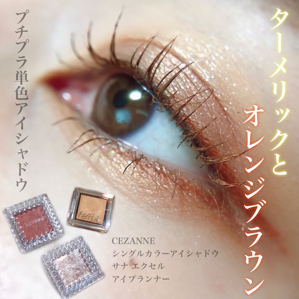 シングルカラーアイシャドウ/CEZANNE/単色アイシャドウを使ったクチコミ（1枚目）