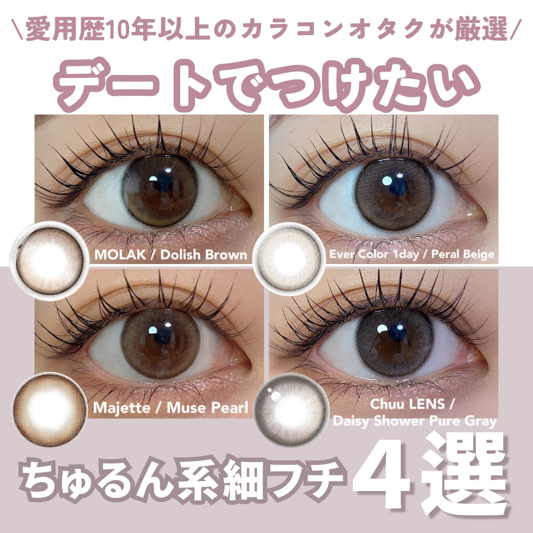 エバーカラーワンデー ナチュラル/エバーカラー/ワンデー（１DAY）カラコンを使ったクチコミ（1枚目）