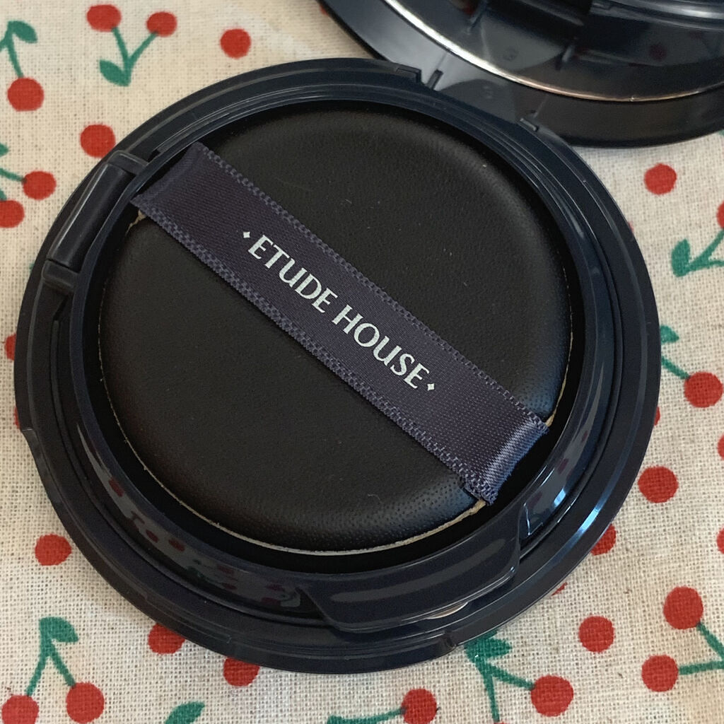 ダブルラスティング クッション ニュートラルバニラ/ETUDE/クッションファンデーションを使ったクチコミ（2枚目）
