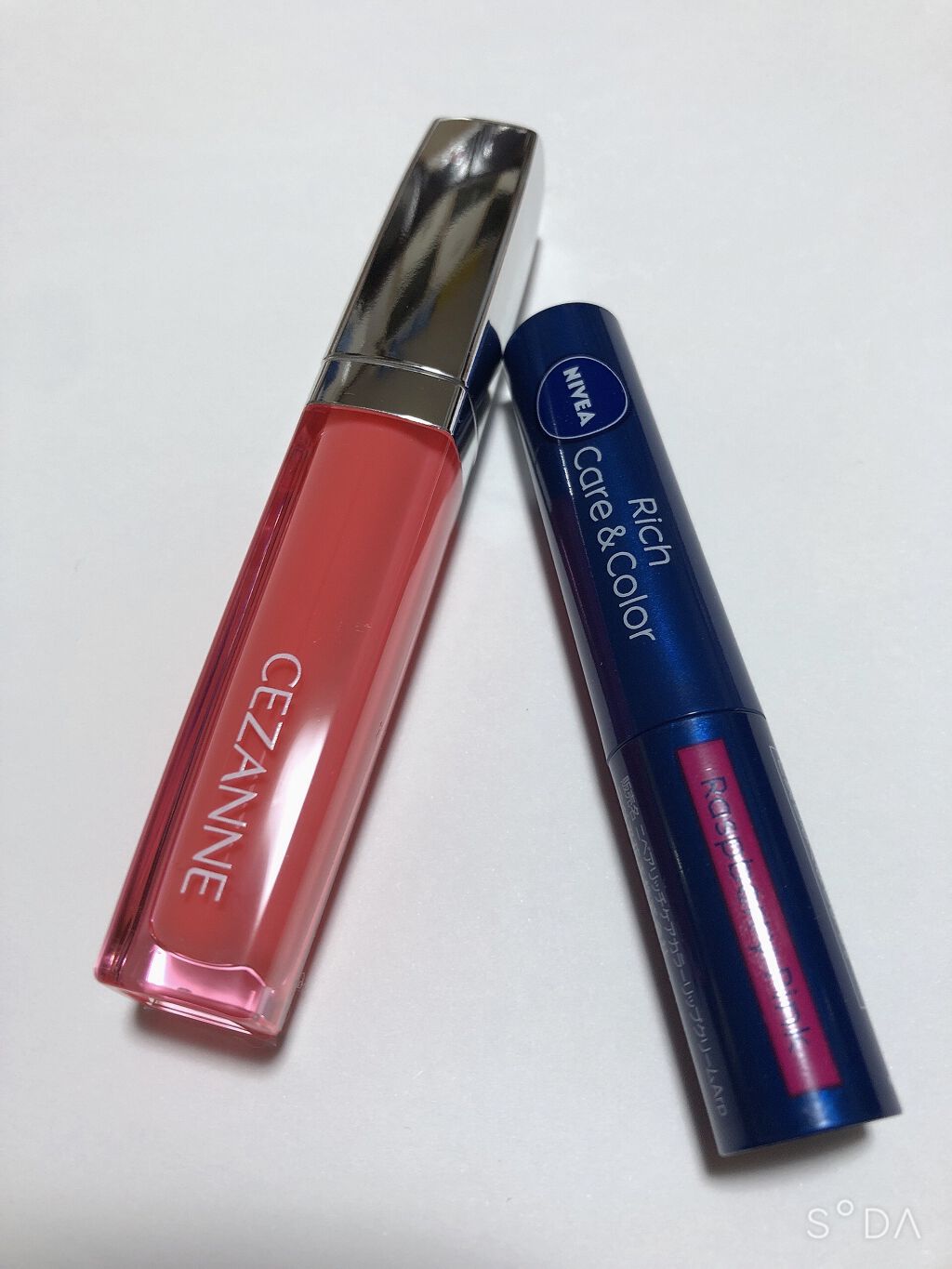 ジェルグロスリップ/CEZANNE/リップグロスを使ったクチコミ（2枚目）