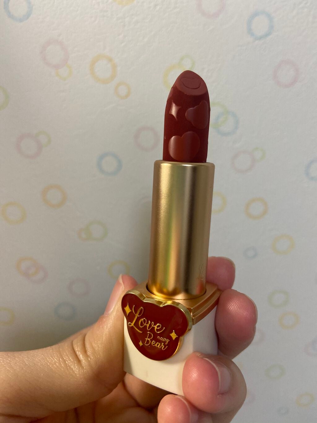 Love Bear リップスティック ツヤタイプ/FlowerKnows/口紅を使ったクチコミ(3枚目)