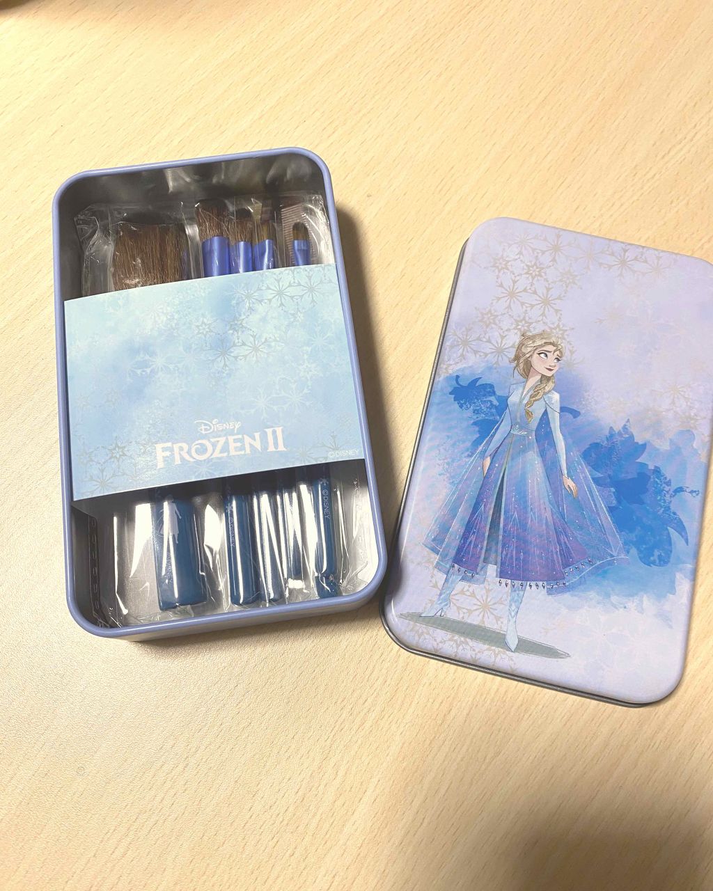 試してみた アナと雪の女王 メイクブラシ ディズニーストア Lips