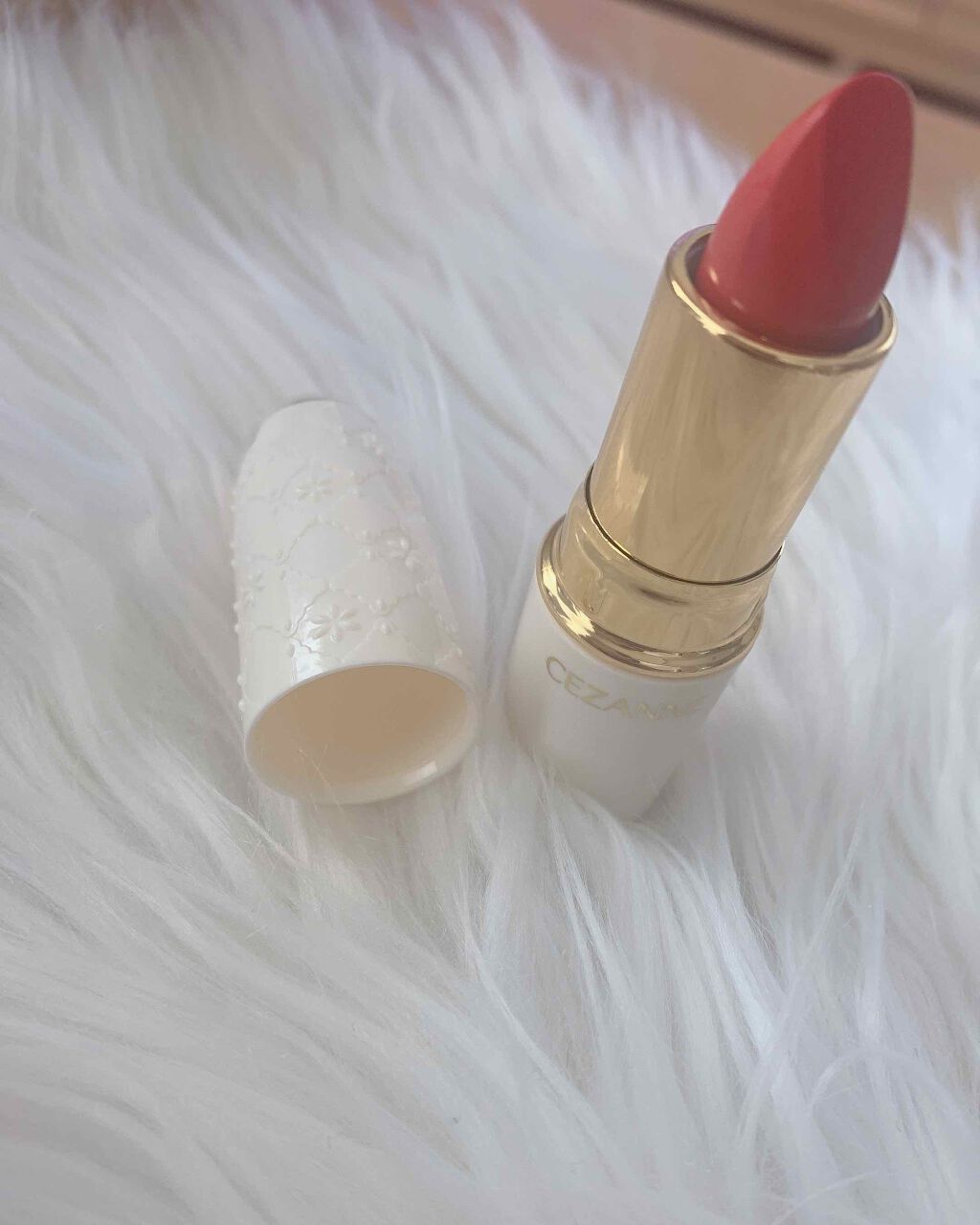 ラスティング リップカラーN/CEZANNE/口紅を使ったクチコミ（1枚目）