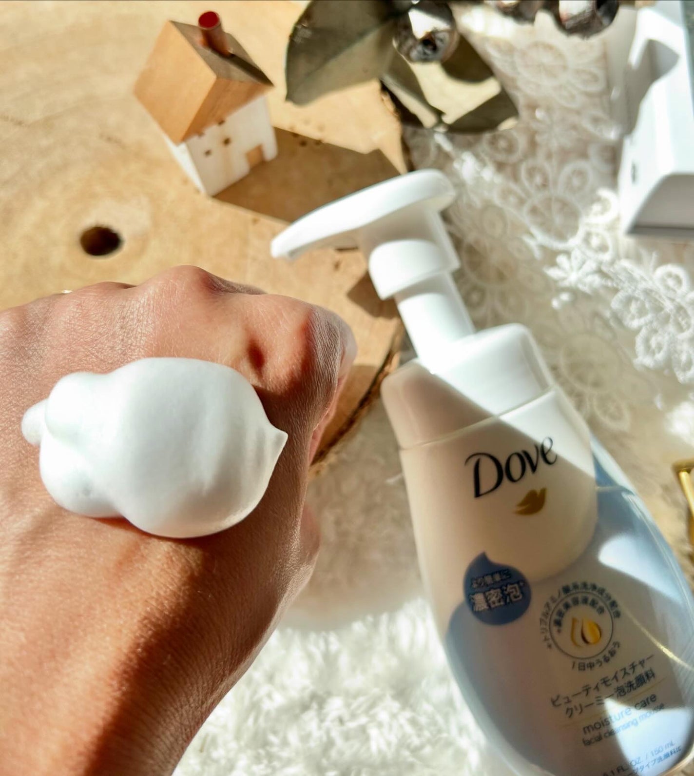 ビューティモイスチャー クリーミー泡洗顔料/ダヴ/泡洗顔を使ったクチコミ(2枚目)