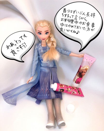 バービー コラボ ハンドクリーム/サンキューマート/ハンドクリームを使ったクチコミ(7枚目)