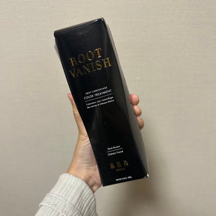 ROOT VANISH 白髪染めカラーシャンプー/ トリートメント/綺和美/市販シャンプーを使ったクチコミ(1枚目)