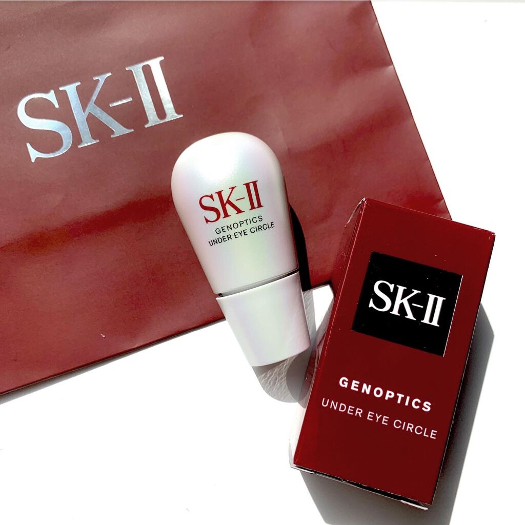 ジェノプティクス アンダー アイ サークル/SK-II/アイケア・アイクリームを使ったクチコミ（1枚目）