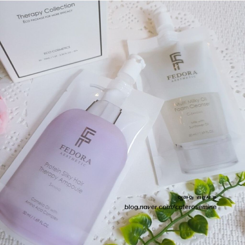  マルチミルキーオイルフォームクレンザー/FEDORA AESTHETIC/洗顔フォームを使ったクチコミ（1枚目）