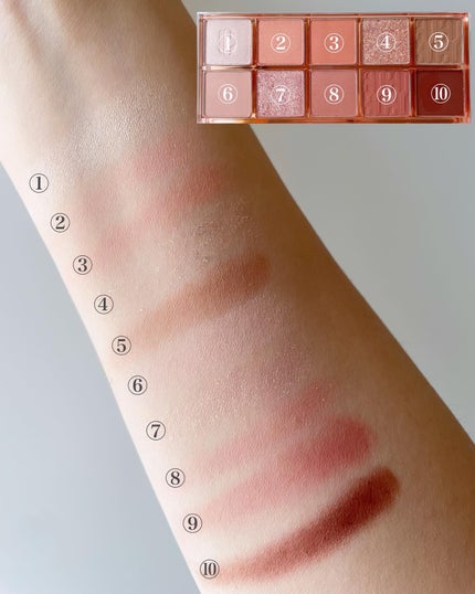 プロ アイ パレット/CLIO/アイシャドウパレットを使ったクチコミ(6枚目)