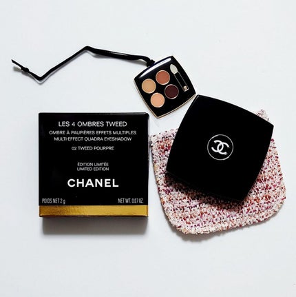 レ キャトル オンブル ツイード/CHANEL/アイシャドウパレットを使ったクチコミ(3枚目)
