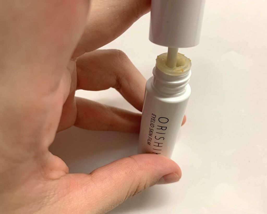 オリシキ アイリッドスキンフィルム /D-UP/二重まぶた用アイテムを使ったクチコミ(4枚目)