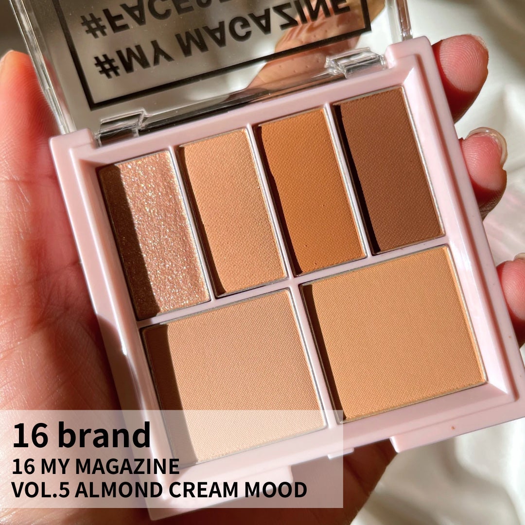 16 MY MAGAZINE/16BRAND/アイシャドウパレットを使ったクチコミ(7枚目)