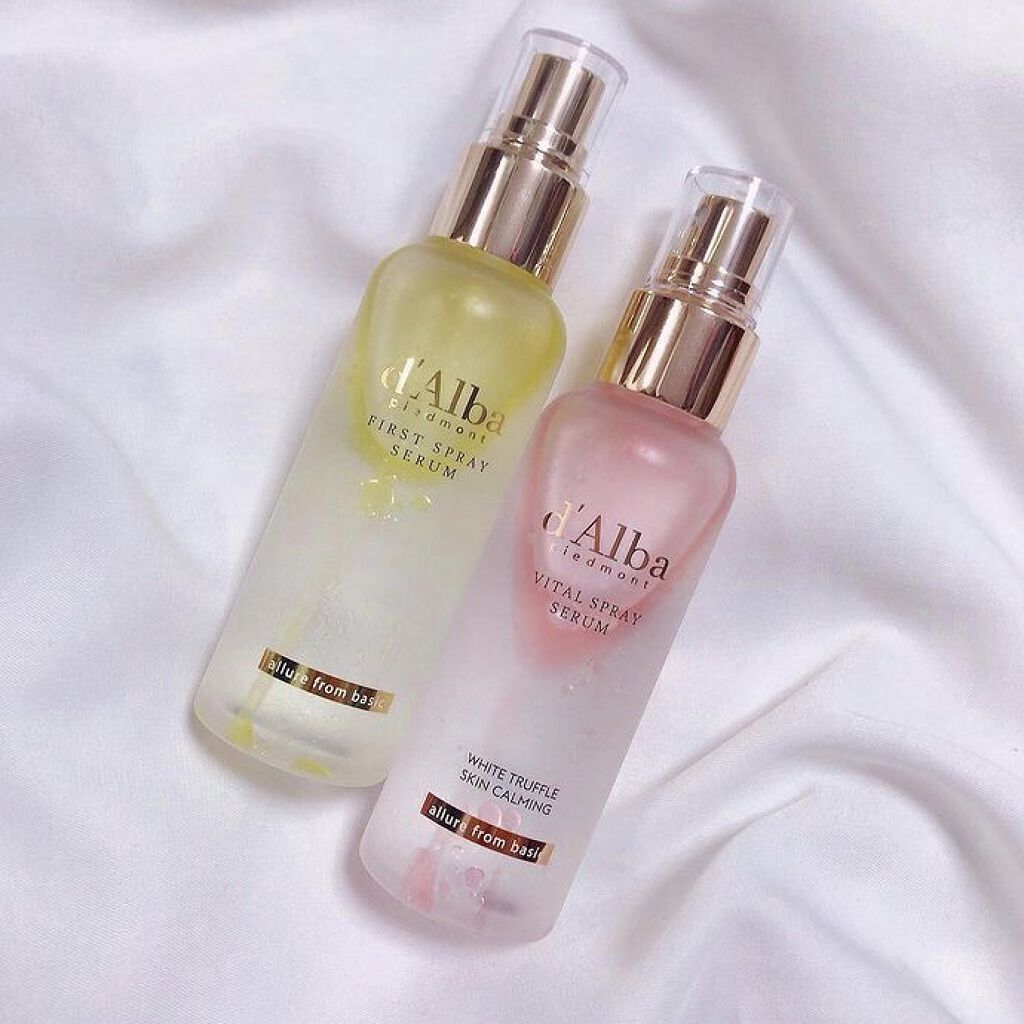 ダルバ ホワイトトリュフバイタルスプレーセラム/ダルバ/ミスト状化粧水を使ったクチコミ（1枚目）