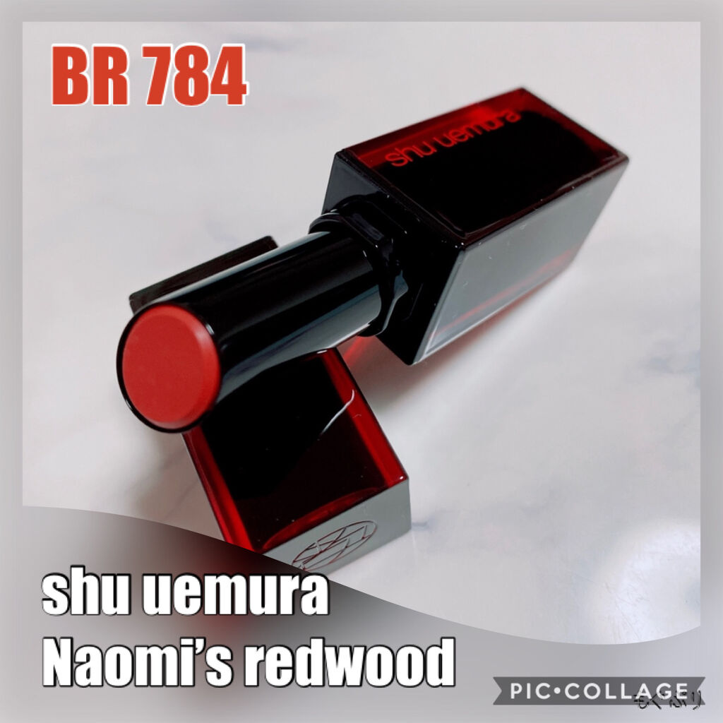 ルージュ アンリミテッド マット/shu uemura/口紅を使ったクチコミ（3枚目）