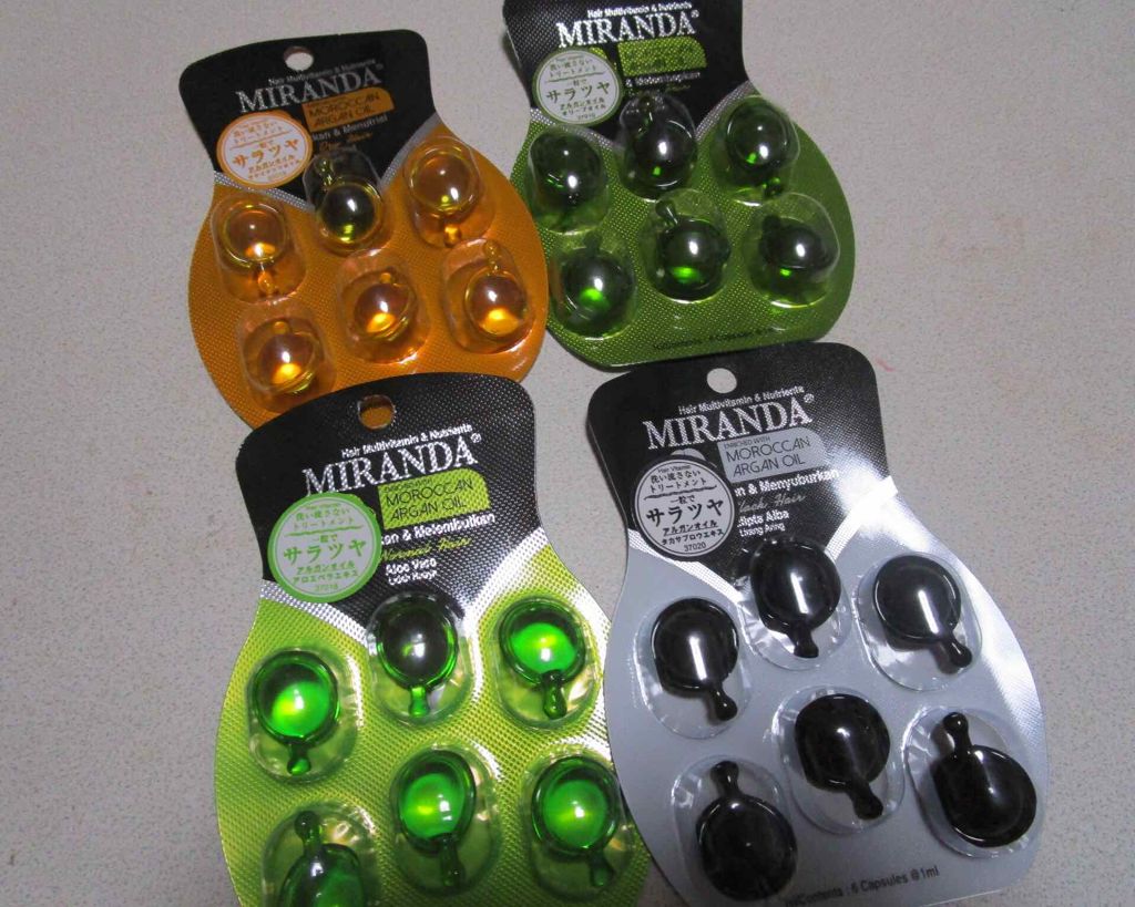 ヘアビタミン モイスチャーヘアオイル/MIRANDA/ヘアオイルを使ったクチコミ（1枚目）