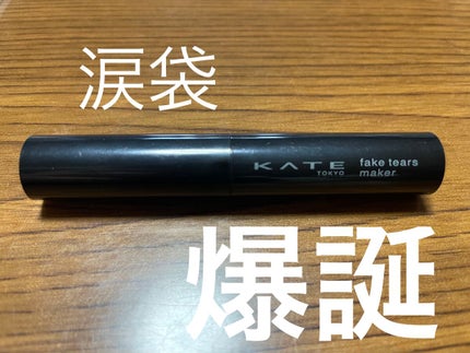 フェイクティアーズメイカー/KATE/ペンシルアイライナーを使ったクチコミ(1枚目)