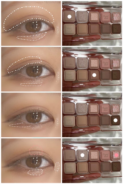 ムードキーボード/lilybyred/アイシャドウパレットを使ったクチコミ(2枚目)