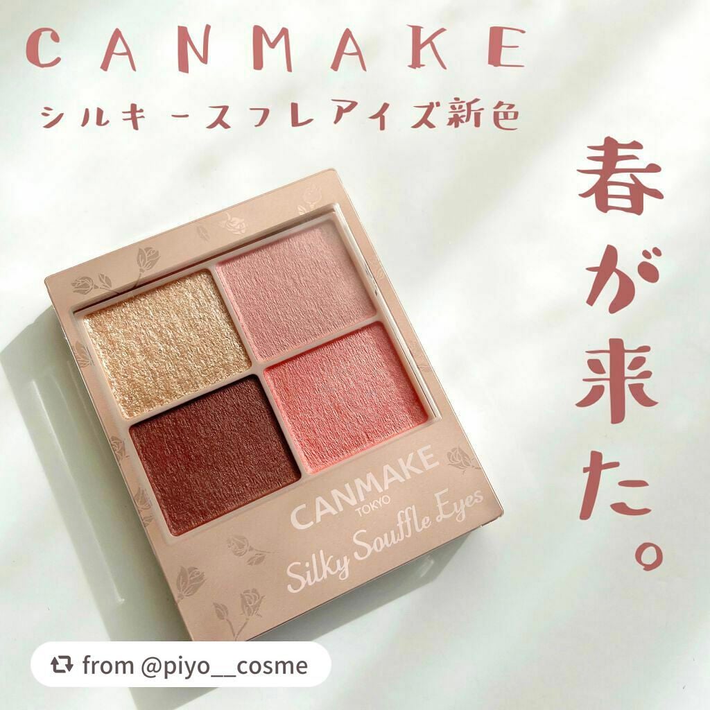 シルキースフレアイズ(マットタイプ)/キャンメイク/アイシャドウパレットを使ったクチコミ(1枚目)