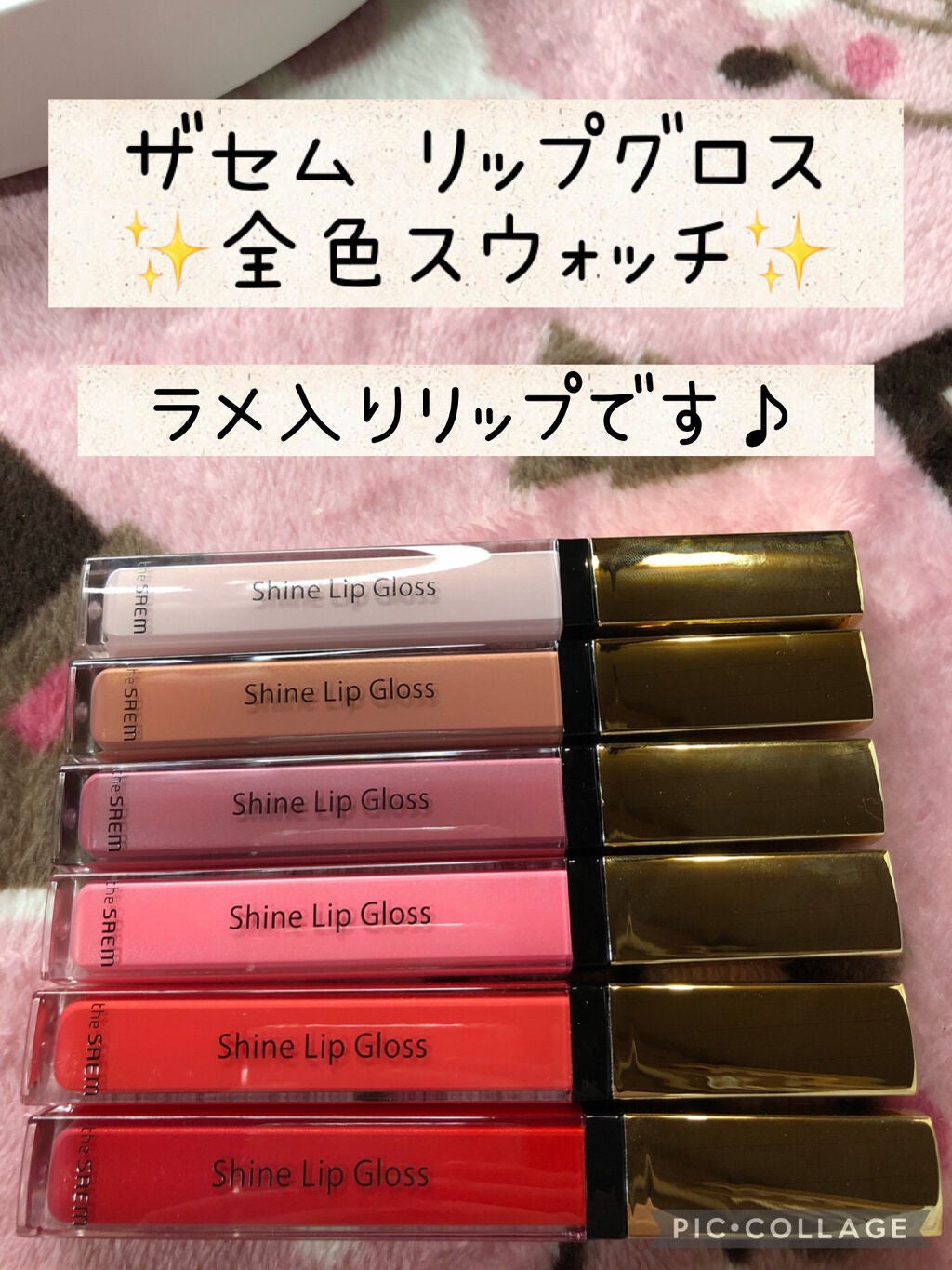 ザ セム エコソウル シャインリップグロス/the SAEM/リップグロスを使ったクチコミ(1枚目)