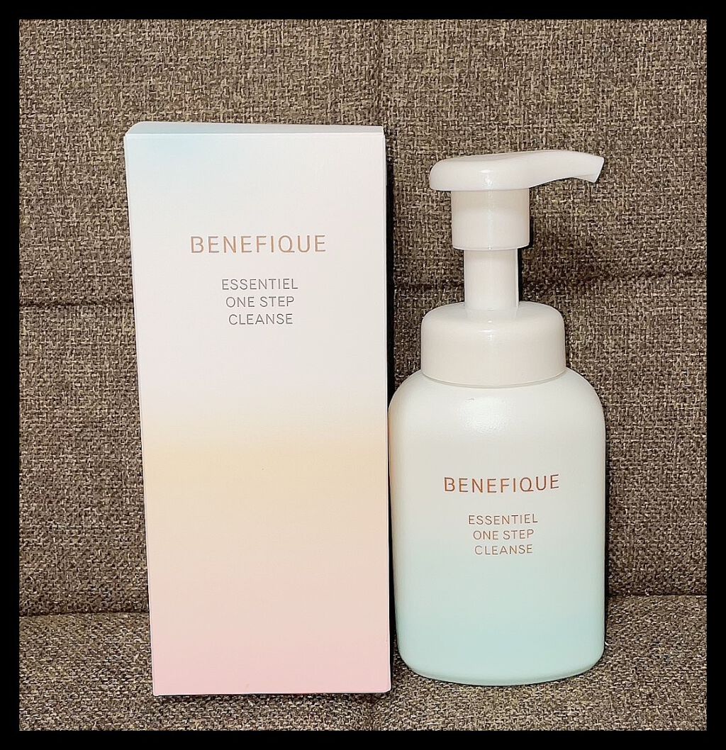 エッセンシャル ワンステップクレンズ/BENEFIQUE/洗顔フォームを使ったクチコミ(1枚目)