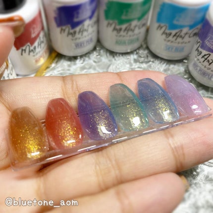 パル カラージェル/キャンドゥ/ジェルネイルを使ったクチコミ(6枚目)