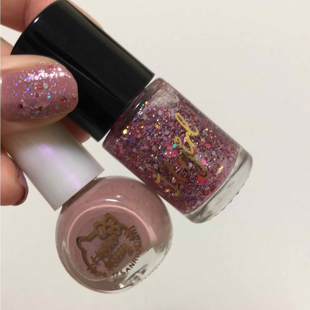 サンリオネイル/DAISO/マニキュアを使ったクチコミ(2枚目)