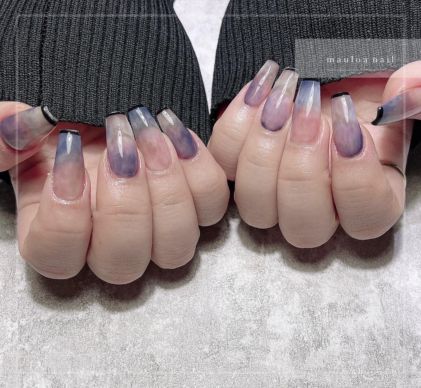 #ワンカラーネイル,#アートネイル,#フレンチネイル,#パープルネイル,#春ネイル,#ジェルネイル,#ネイル,#ミラーネイル,#ニュアンスネイル,#韓国ネイル,#天王寺ネイル,#春ネイル,#ジェルネイル,#ネイビーネイルのネイルデザイン