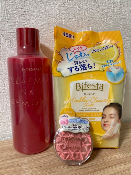 クリームチーク(パールタイプ)/キャンメイク/ジェル・クリームチークを使ったクチコミ(1枚目)