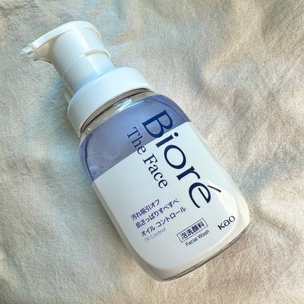 ビオレ ザフェイス 泡洗顔料 オイルコントロール/ビオレ/泡洗顔を使ったクチコミ(1枚目)