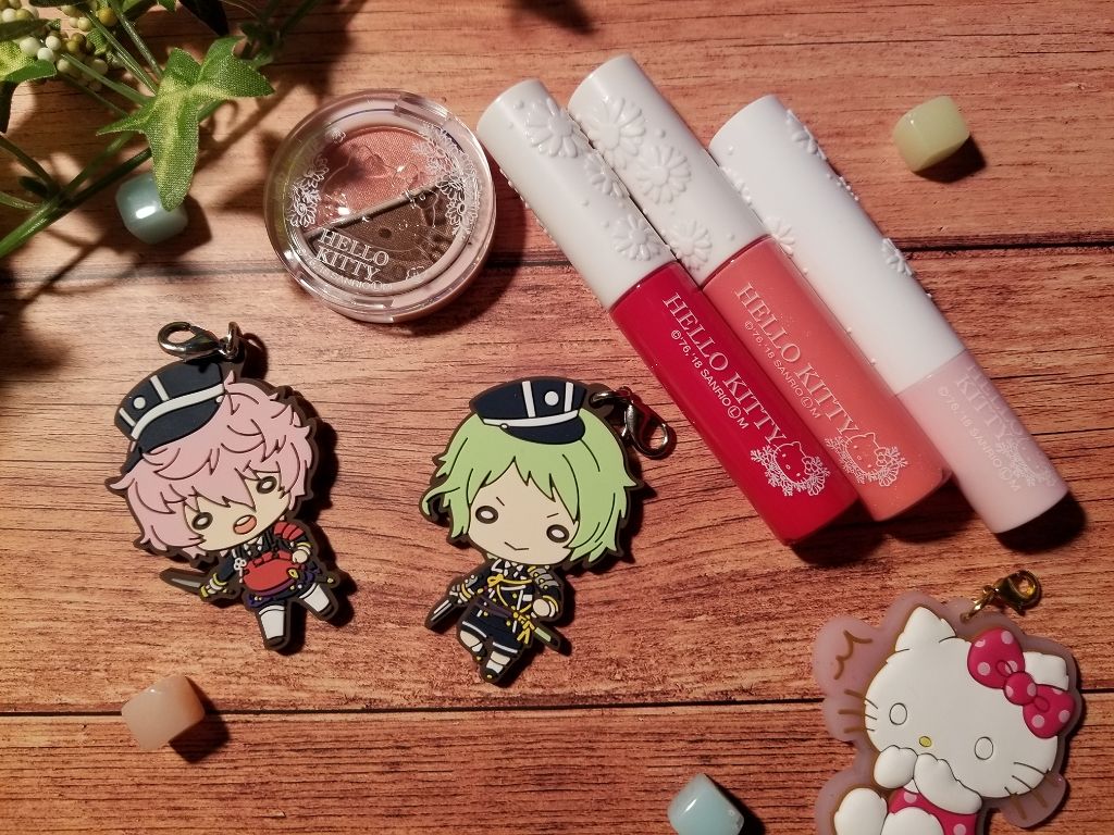 Blooming Kitty リップグロス/DAISO/リップグロスを使ったクチコミ（1枚目）