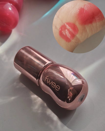 リップアンドチーク ブラーリープリンポット/fwee/口紅を使ったクチコミ(6枚目)