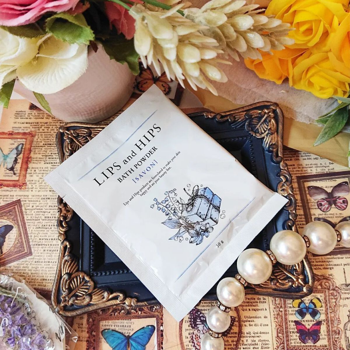 バスパウダー/LIPS and HIPS/無機塩系入浴剤を使ったクチコミ（3枚目）