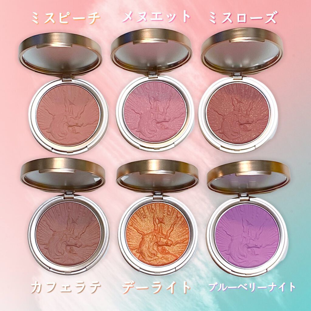 ユニコーンシリーズ チークブラッシュ/FlowerKnows/パウダーチークを使ったクチコミ(3枚目)