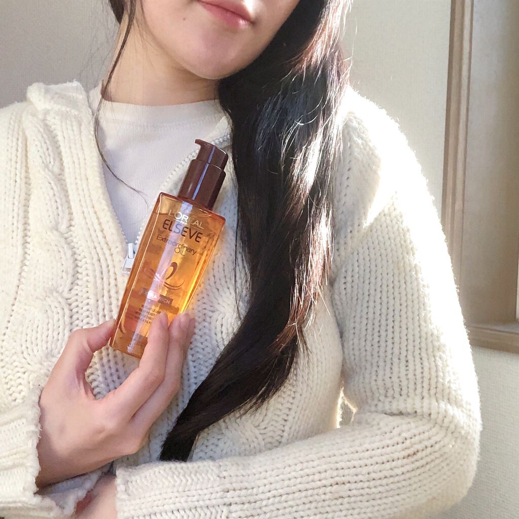 エルセーヴ エクストラオーディナリーオイル エクストラリッチ フィニッシュ/ロレアル パリ/ヘアオイルを使ったクチコミ(3枚目)