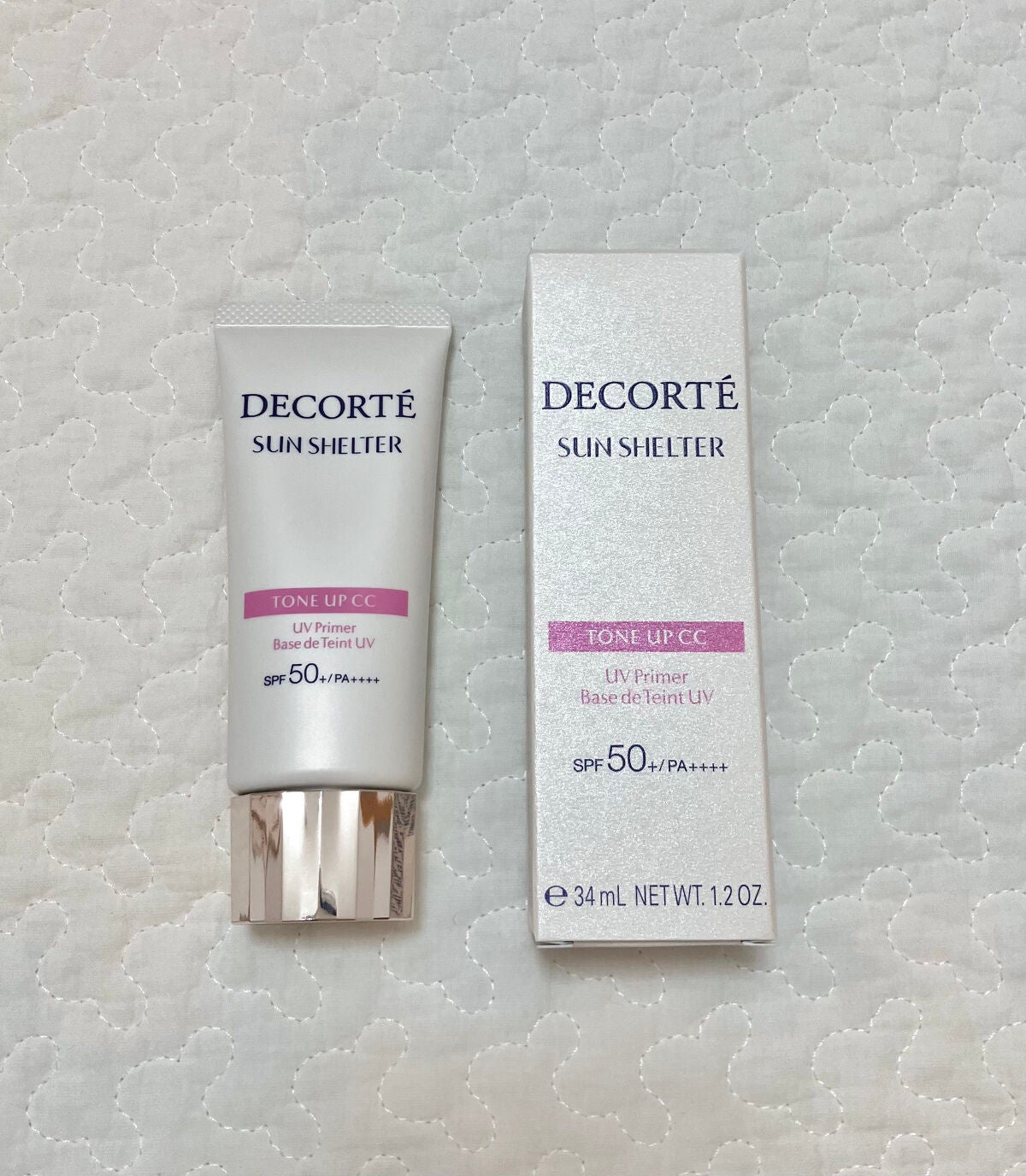 サンシェルター トーンアップCC/DECORTÉ/CCクリームを使ったクチコミ(1枚目)