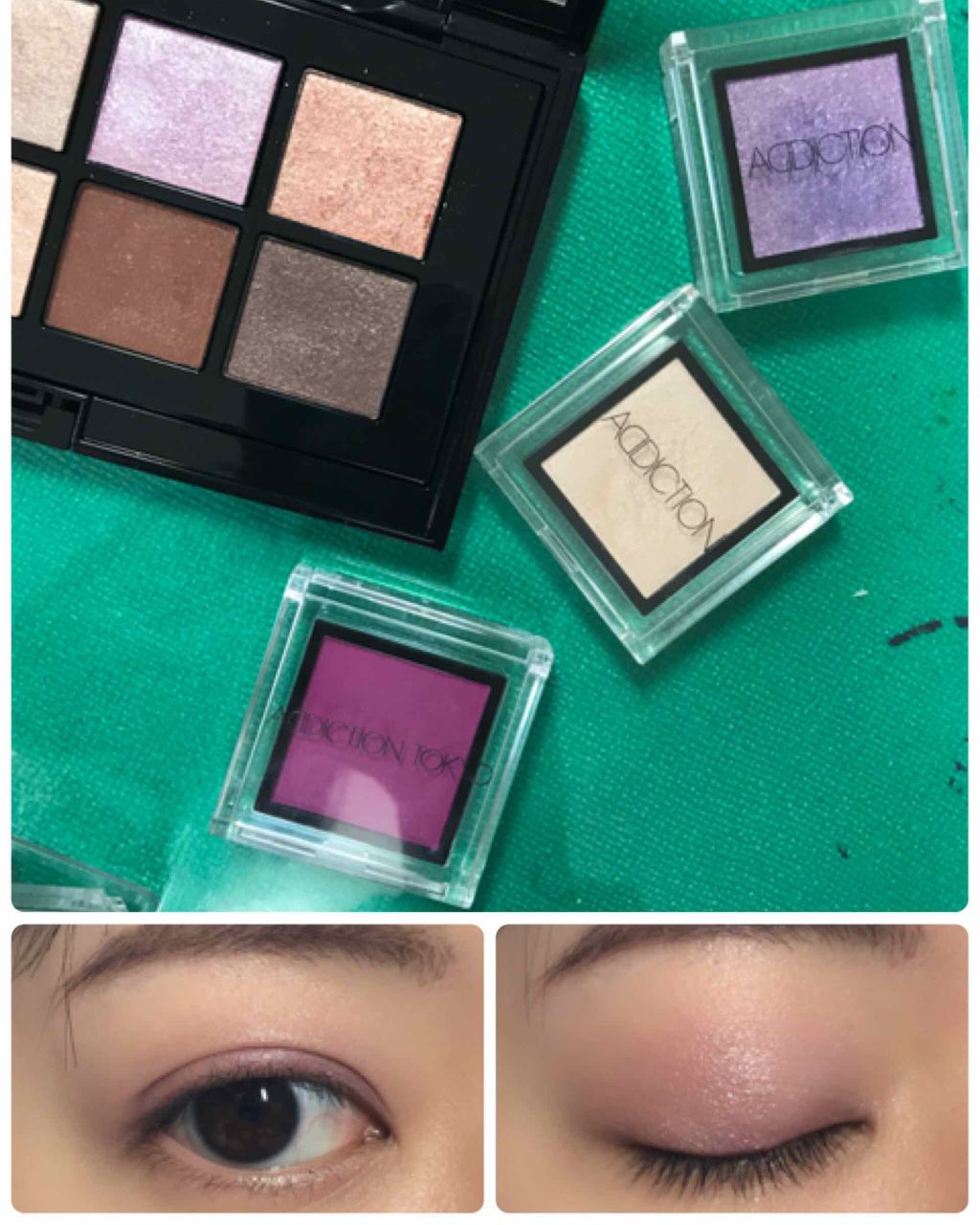 コンパクトアディクション “パーティタッチ”/ADDICTION/アイシャドウパレットを使ったクチコミ（1枚目）