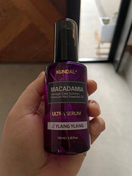 クンダル マカダミア ウルトラヘアセラム /KUNDAL/ヘアオイルを使ったクチコミ(2枚目)