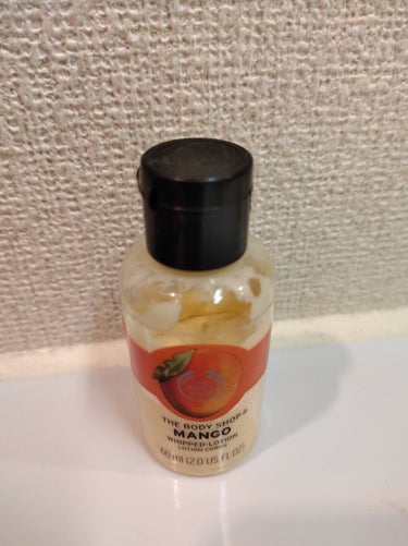 THE BODY SHOP ホイップローション マンゴーのクチコミ「THE BODY SHOP
ホイップローション マンゴー

何度もリピートしている大好きな香り.....」（1枚目）