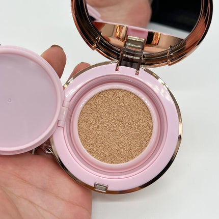 ピンクティーツリーカバークッション/APLIN/クッションファンデーションを使ったクチコミ(4枚目)