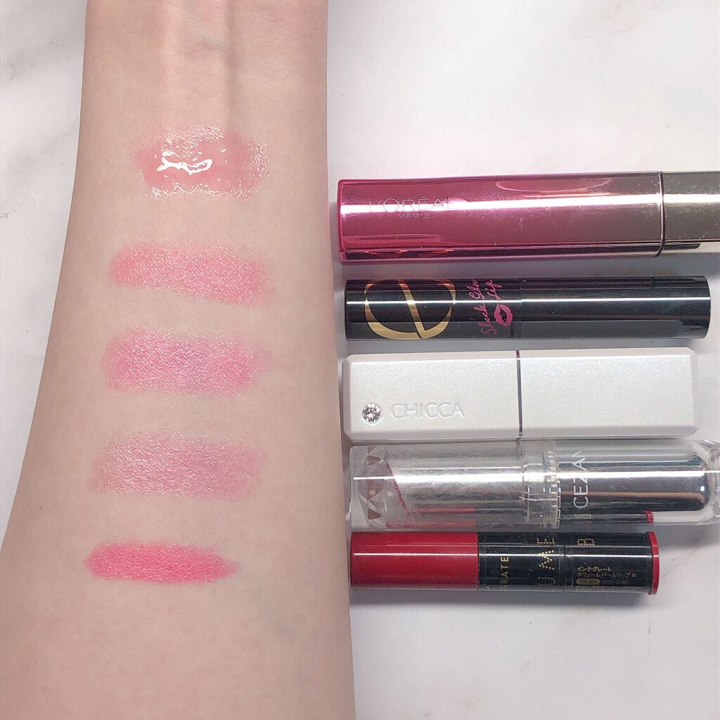 スリークグロウリップ/excel/口紅を使ったクチコミ(4枚目)