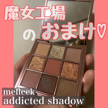 ADDICTED SHADOW  /MEFLEEK/アイシャドウパレットを使ったクチコミ（1枚目）