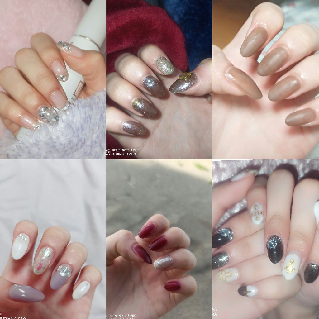 ジェルネイル（ライト対応）/セリア/ジェルネイルを使ったクチコミ（3枚目）