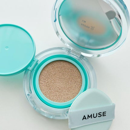 メタフィットヴィーガンクッション/AMUSE/クッションファンデーションを使ったクチコミ(3枚目)