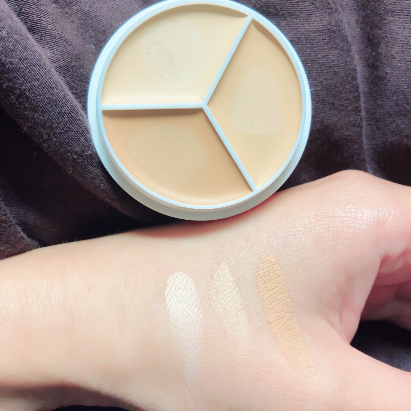 カバーアッププロコンシーラー/TFIT/パレットコンシーラーを使ったクチコミ(3枚目)