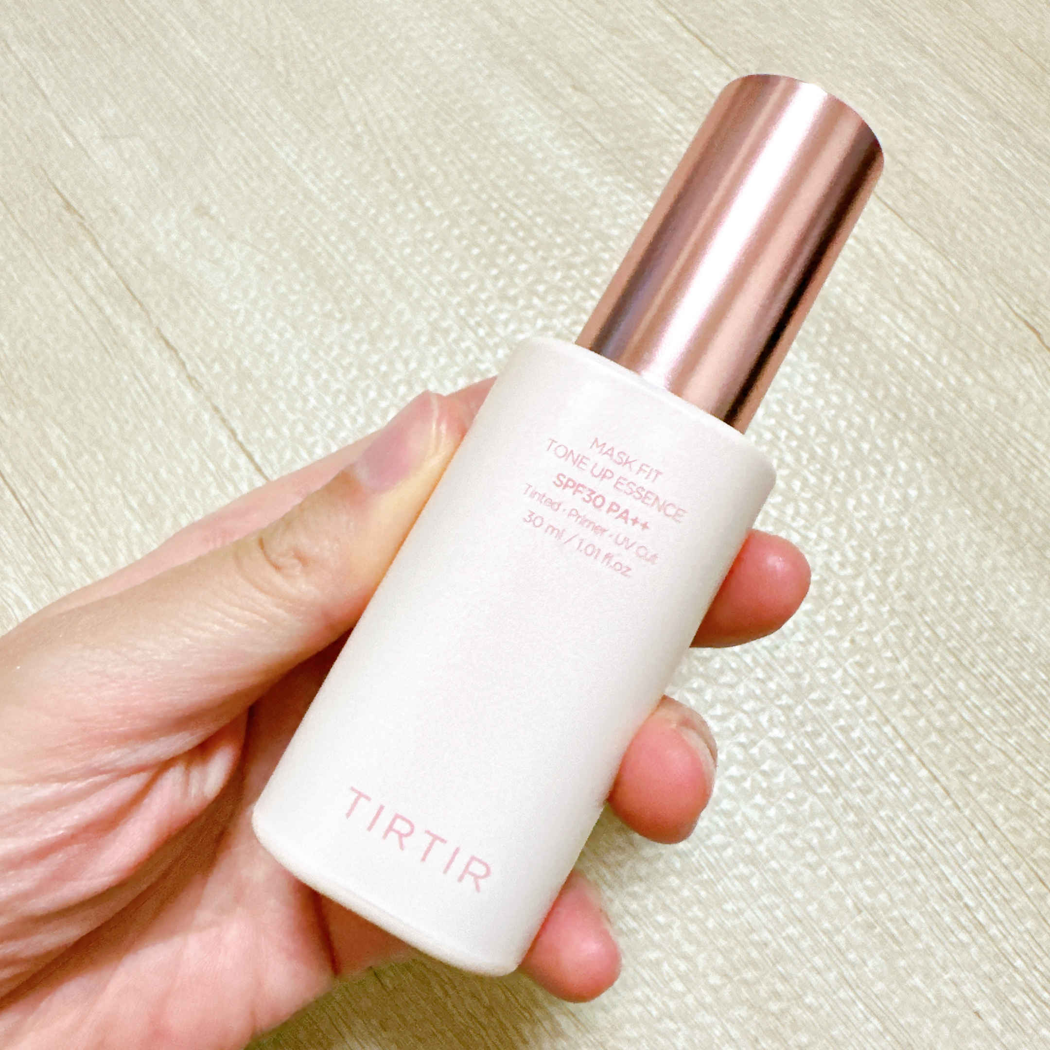 マスクフィットトーンアップエッセンス/TIRTIR(ティルティル)/化粧下地を使ったクチコミ（2枚目）