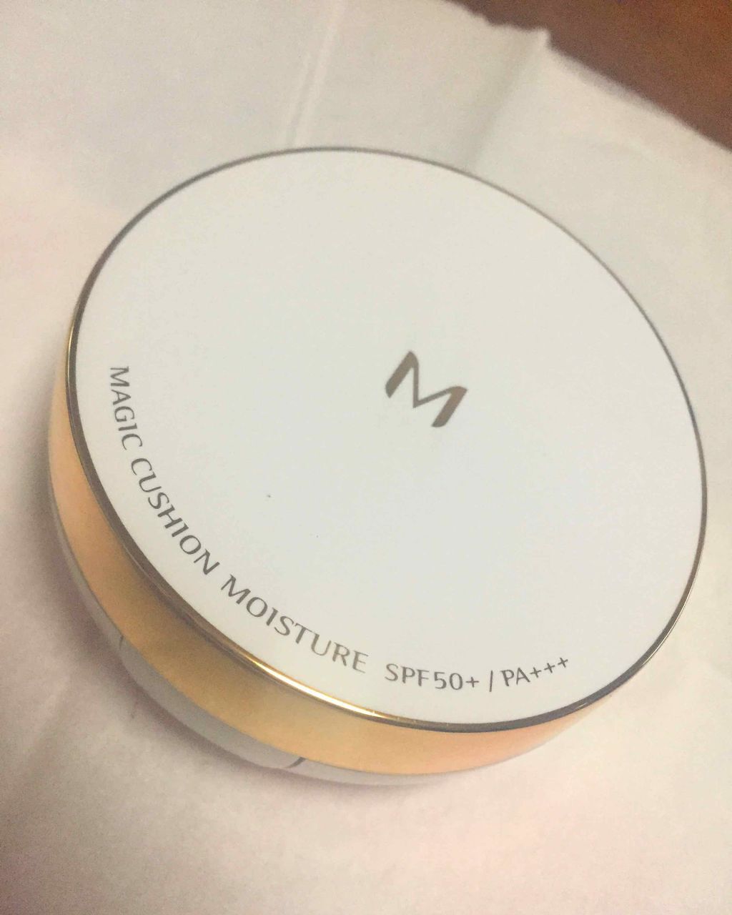 M クッション ファンデーション(モイスチャー)/MISSHA/クッションファンデーションを使ったクチコミ(1枚目)