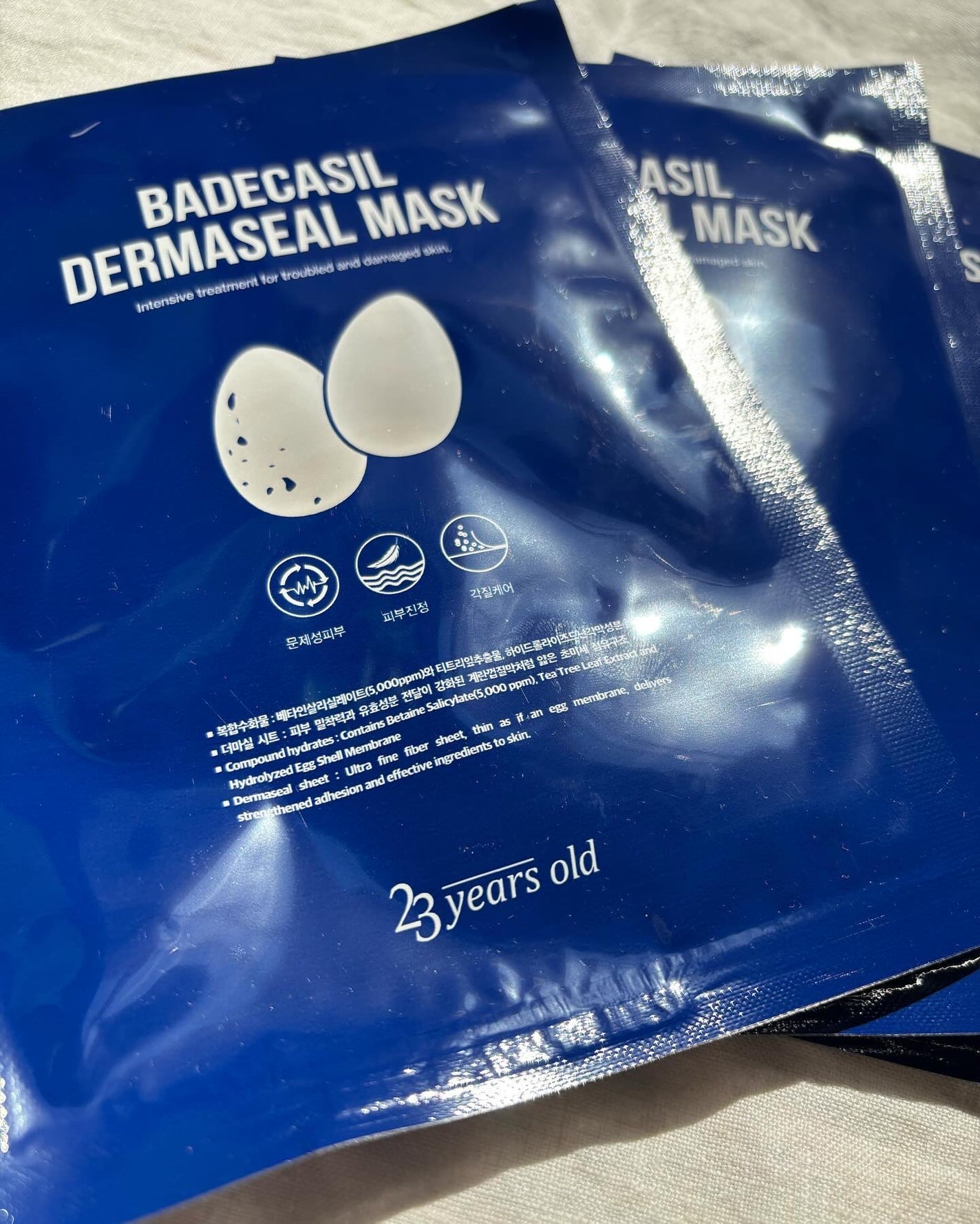 BADECASIL DERMASEAL MASK/23years old/シートマスク・パックを使ったクチコミ(1枚目)