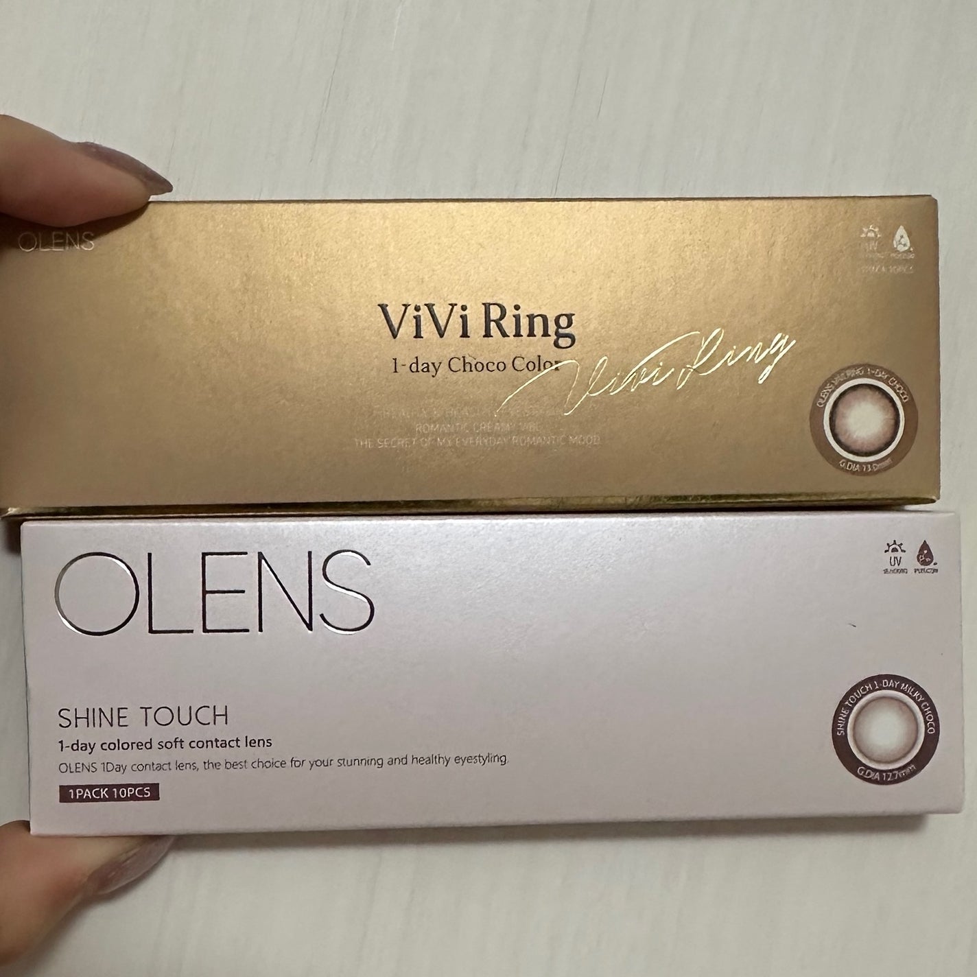 ViVi Ring 1day/OLENS/ワンデー(1DAY)カラコンを使ったクチコミ(3枚目)