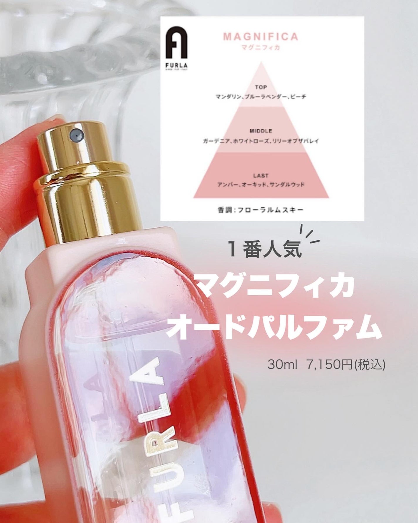 マグニフィカ オードパルファム/フルラ/香水(レディース)を使ったクチコミ(2枚目)